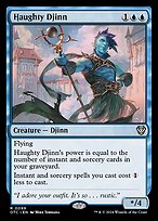 Magic the Gathering Card - Haughty Djinn - MTG Circle