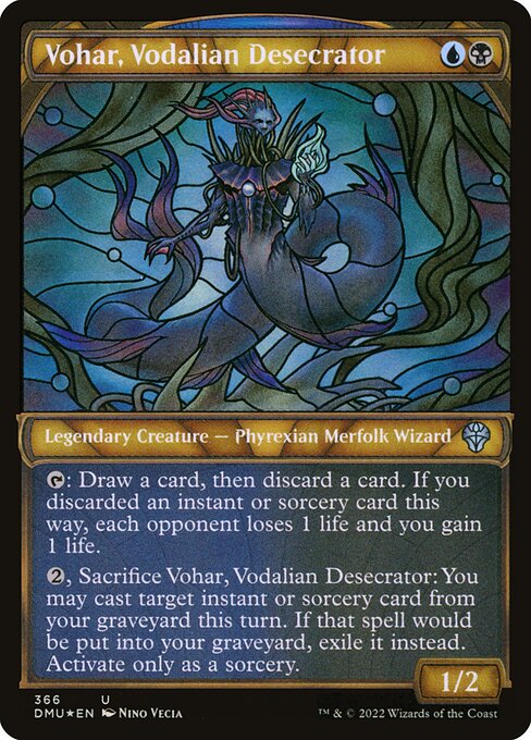 Magic the Gathering Card - Vohar, Vodalian Desecrator - MTG Circle