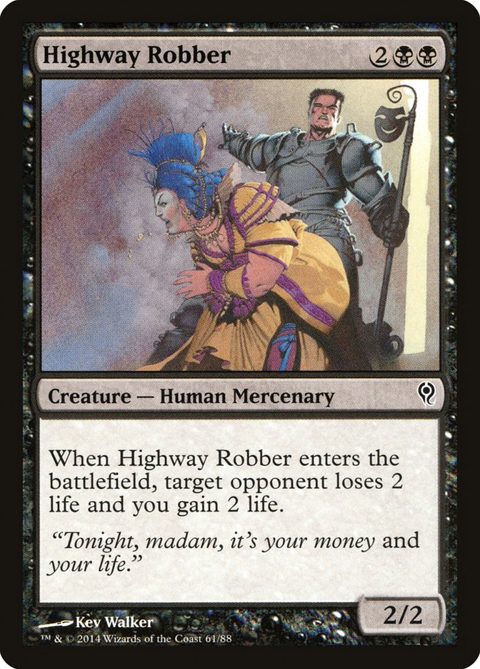 Magic the Gathering Card - Highway Robber - MTG Circle
