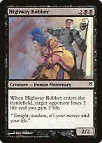 Magic the Gathering Card - Highway Robber - MTG Circle