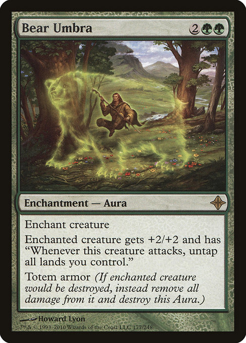 Magic the Gathering Card - Bear Umbra - MTG Circle