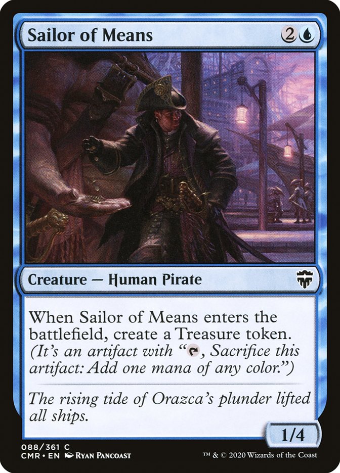 Magic the Gathering Card - Sailor of Means - MTG Circle