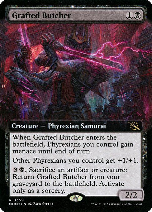Magic the Gathering Card - Grafted Butcher - MTG Circle
