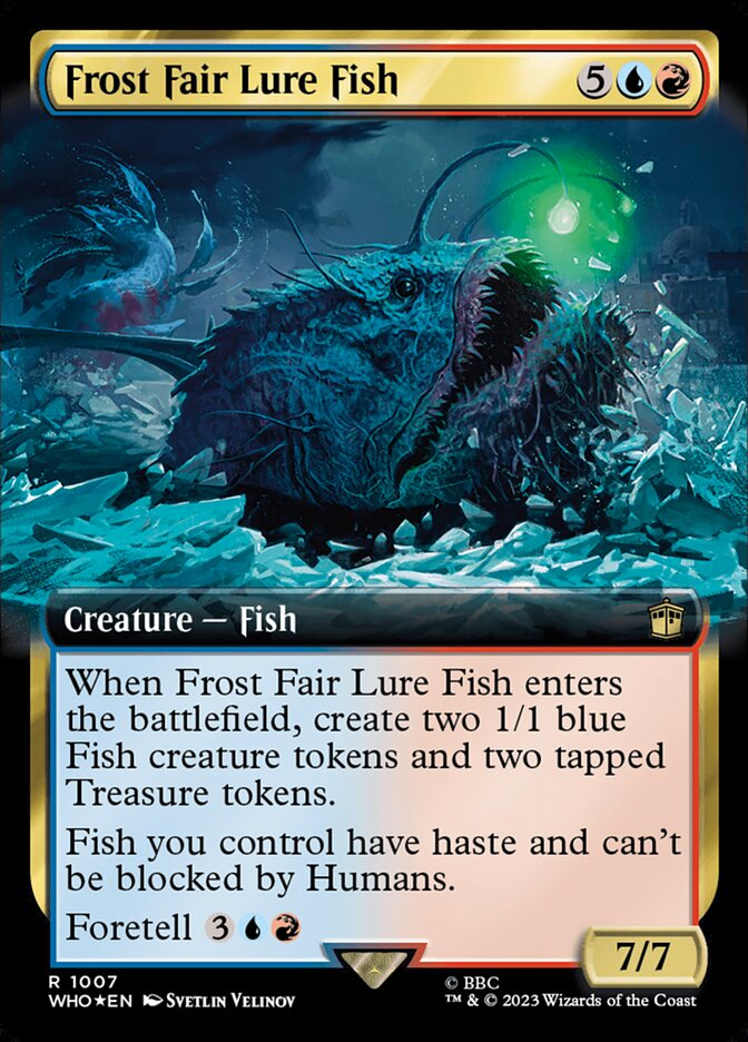 Magic the Gathering Card - Frost Fair Lure Fish - MTG Circle