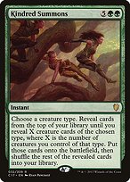 Magic the Gathering Card - Kindred Summons - MTG Circle
