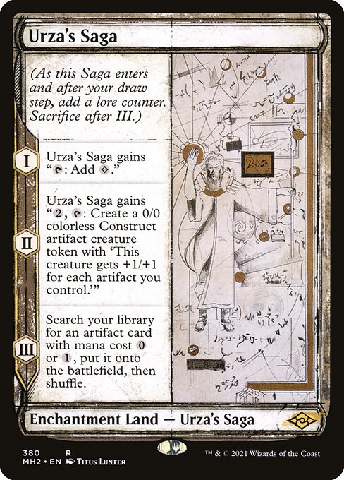 Magic the Gathering Card - Urza's Saga - MTG Circle