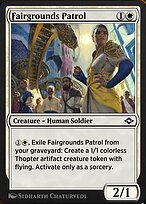 Magic the Gathering Card - Fairgrounds Patrol - MTG Circle