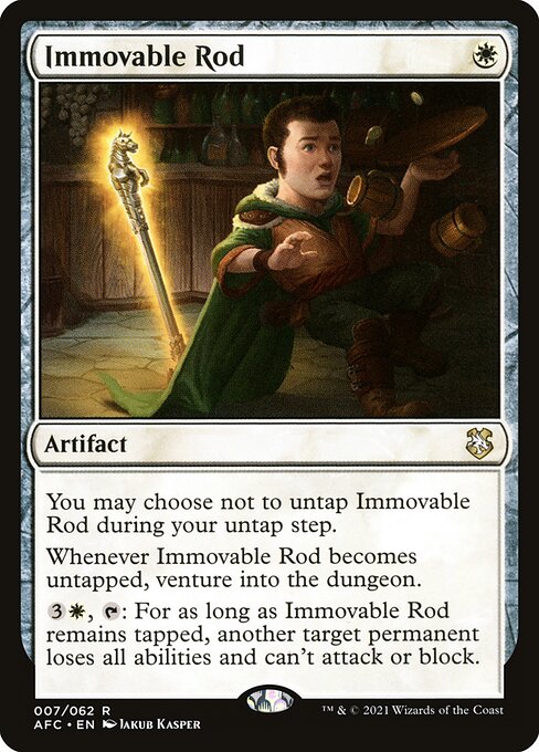 Magic the Gathering Card - Immovable Rod - MTG Circle