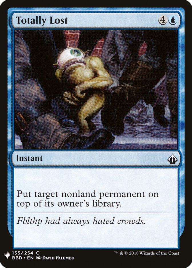 Magic the Gathering Card - Totally Lost - MTG Circle