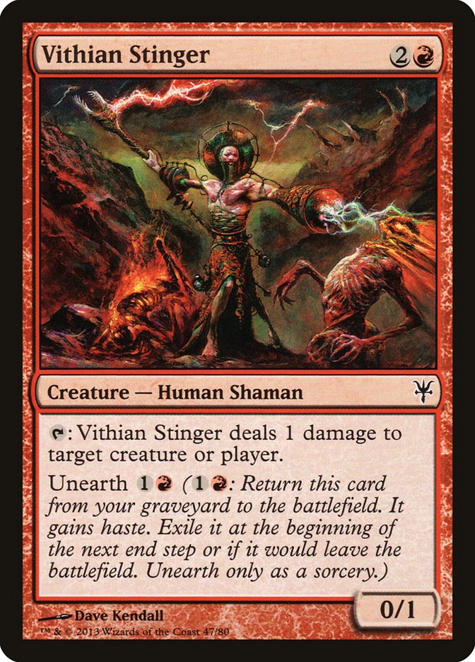 Magic the Gathering Card - Vithian Stinger - MTG Circle