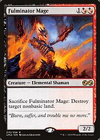 Magic the Gathering Card - Fulminator Mage - MTG Circle