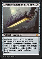 Magic the Gathering Card - Sword of Light and Shadow - MTG Circle