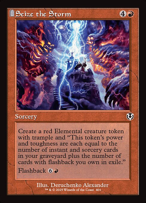 Magic the Gathering Card - Seize the Storm - MTG Circle