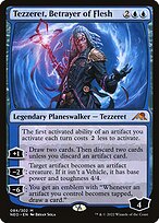 Magic the Gathering Card - Tezzeret, Betrayer of Flesh - MTG Circle