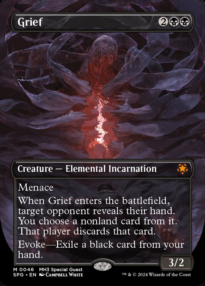 Magic the Gathering Card - Grief - MTG Circle