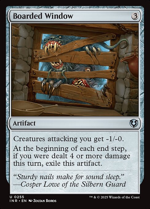 Magic the Gathering Card - Boarded Window - MTG Circle