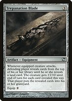 Magic the Gathering Card - Trepanation Blade - MTG Circle