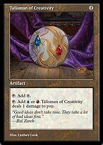 Magic the Gathering Card - Talisman of Creativity - MTG Circle