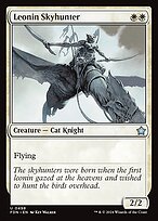 Magic the Gathering Card - Leonin Skyhunter - MTG Circle