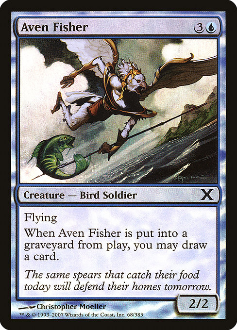 Magic the Gathering Card - Aven Fisher - MTG Circle