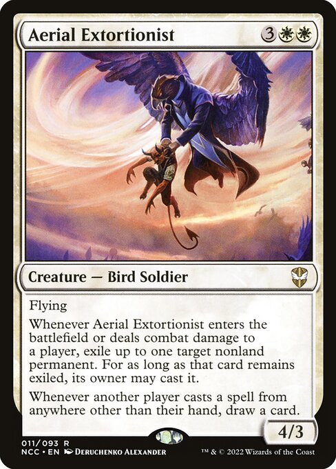 Magic the Gathering Card - Aerial Extortionist - MTG Circle