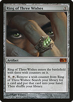 Magic the Gathering Card - Ring of Three Wishes - MTG Circle
