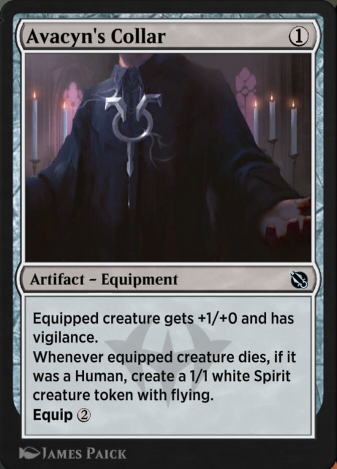 Magic the Gathering Card - Avacyn's Collar - MTG Circle