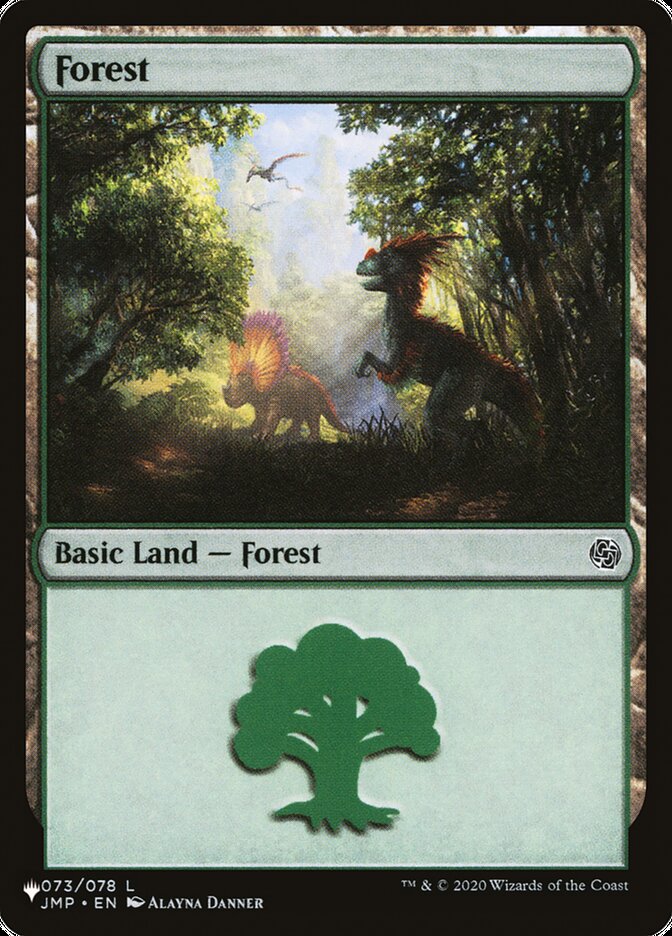 Magic the Gathering Card - Forest - MTG Circle