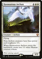 Magic the Gathering Card - Harmonious Archon - MTG Circle