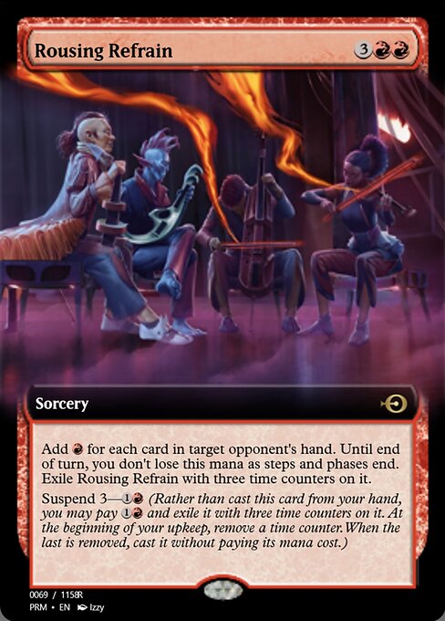 Magic the Gathering Card - Rousing Refrain - MTG Circle