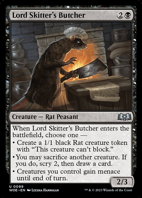 Magic the Gathering Card - Lord Skitter's Butcher - MTG Circle