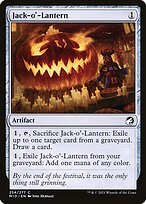 Magic the Gathering Card - Jack-o'-Lantern - MTG Circle