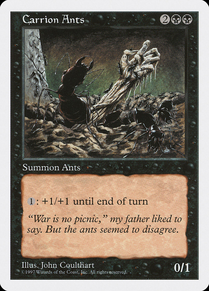 Magic the Gathering Card - Carrion Ants - MTG Circle