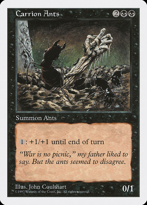 Magic the Gathering Card - Carrion Ants - MTG Circle