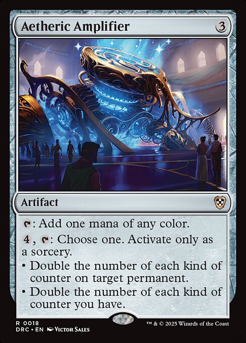Magic the Gathering Card - Aetheric Amplifier - MTG Circle