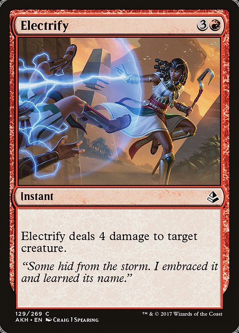Magic the Gathering Card - Electrify - MTG Circle