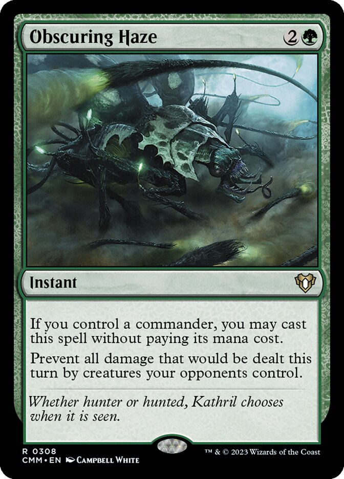 Magic the Gathering Card - Obscuring Haze - MTG Circle