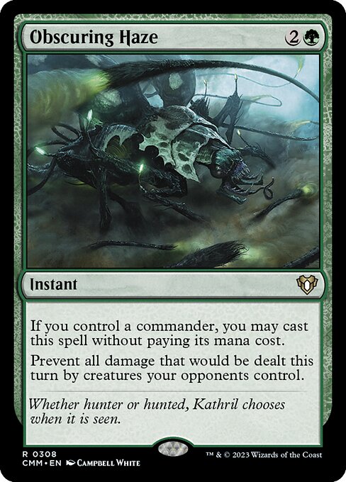 Magic the Gathering Card - Obscuring Haze - MTG Circle