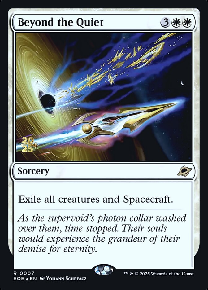Magic the Gathering Card - Beyond the Quiet - MTG Circle