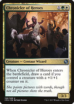 Magic the Gathering Card - Chronicler of Heroes - MTG Circle