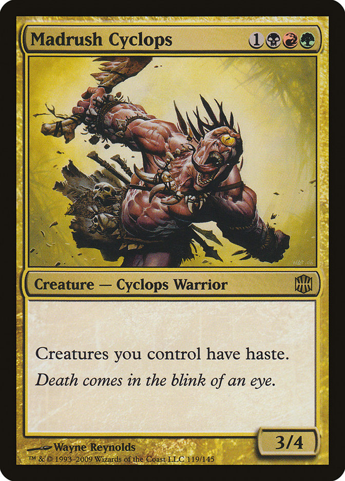 Magic the Gathering Card - Madrush Cyclops - MTG Circle