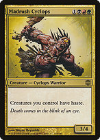 Magic the Gathering Card - Madrush Cyclops - MTG Circle