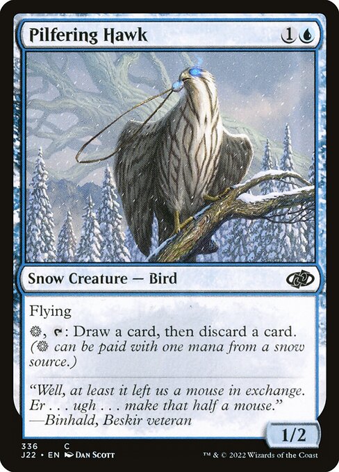 Magic the Gathering Card - Pilfering Hawk - MTG Circle
