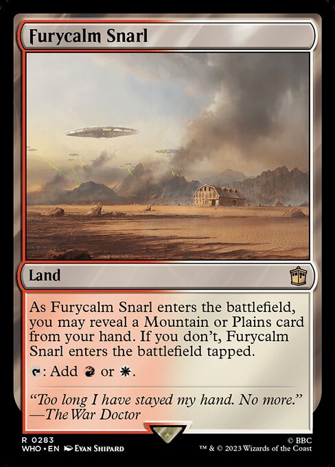 Magic the Gathering Card - Furycalm Snarl - MTG Circle