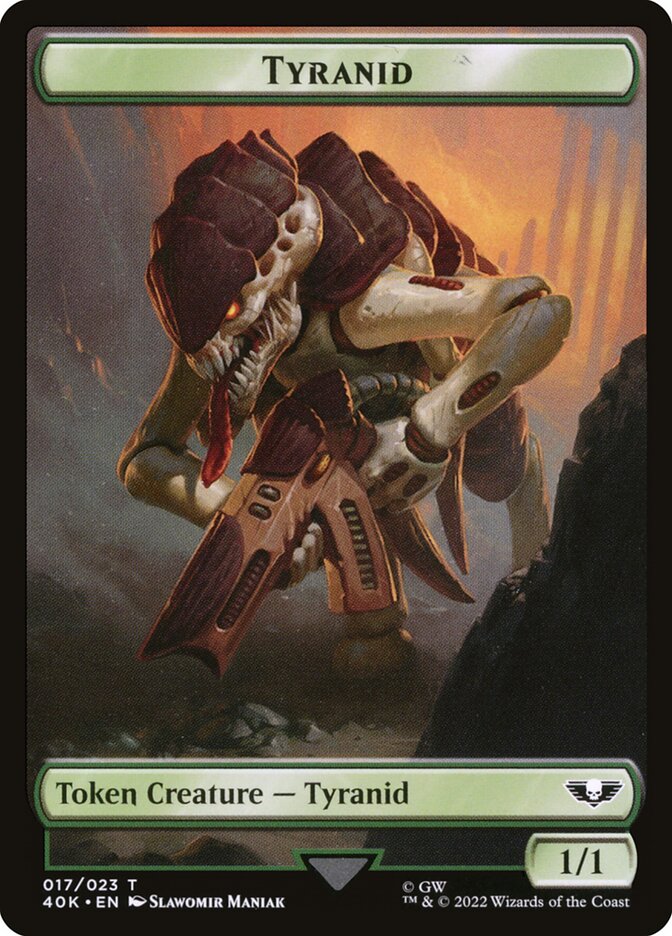 Magic the Gathering Card - Tyranid - MTG Circle