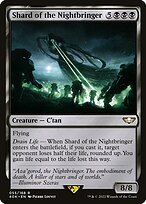 Magic the Gathering Card - Shard of the Nightbringer - MTG Circle