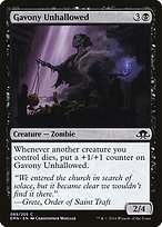 Magic the Gathering Card - Gavony Unhallowed - MTG Circle