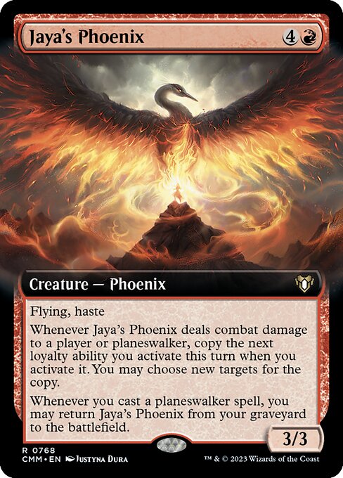 Magic the Gathering Card - Jaya's Phoenix - MTG Circle