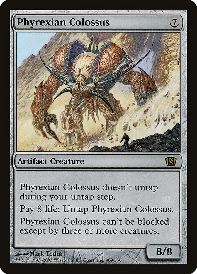 Magic the Gathering Card - Phyrexian Colossus - MTG Circle