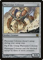Magic the Gathering Card - Phyrexian Colossus - MTG Circle